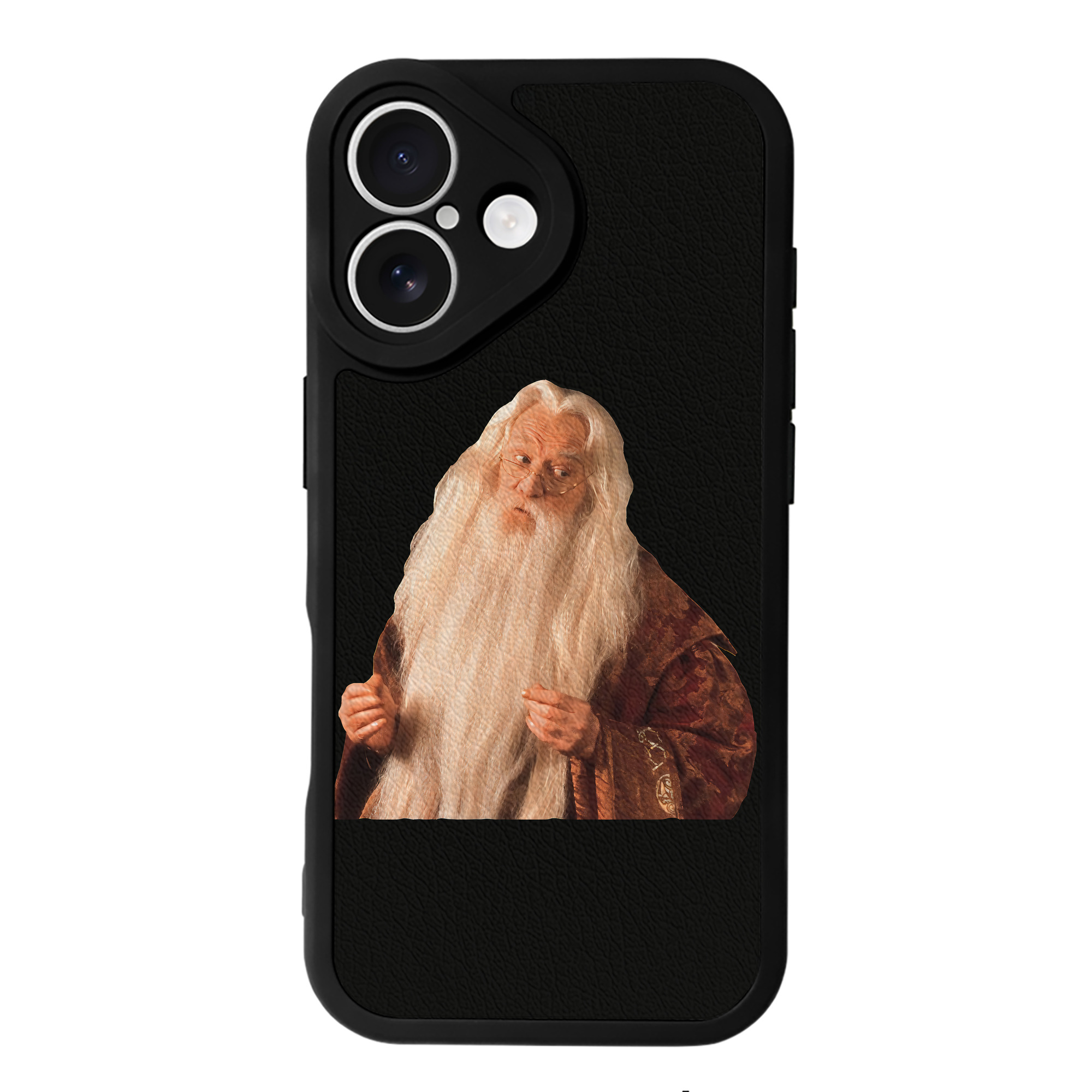 （画像用） Harry Potter ハリー・ポッターシリーズ 【iPhone 16シリーズ対応】シリコンスマホケース（レザー調） 材質：シリコン